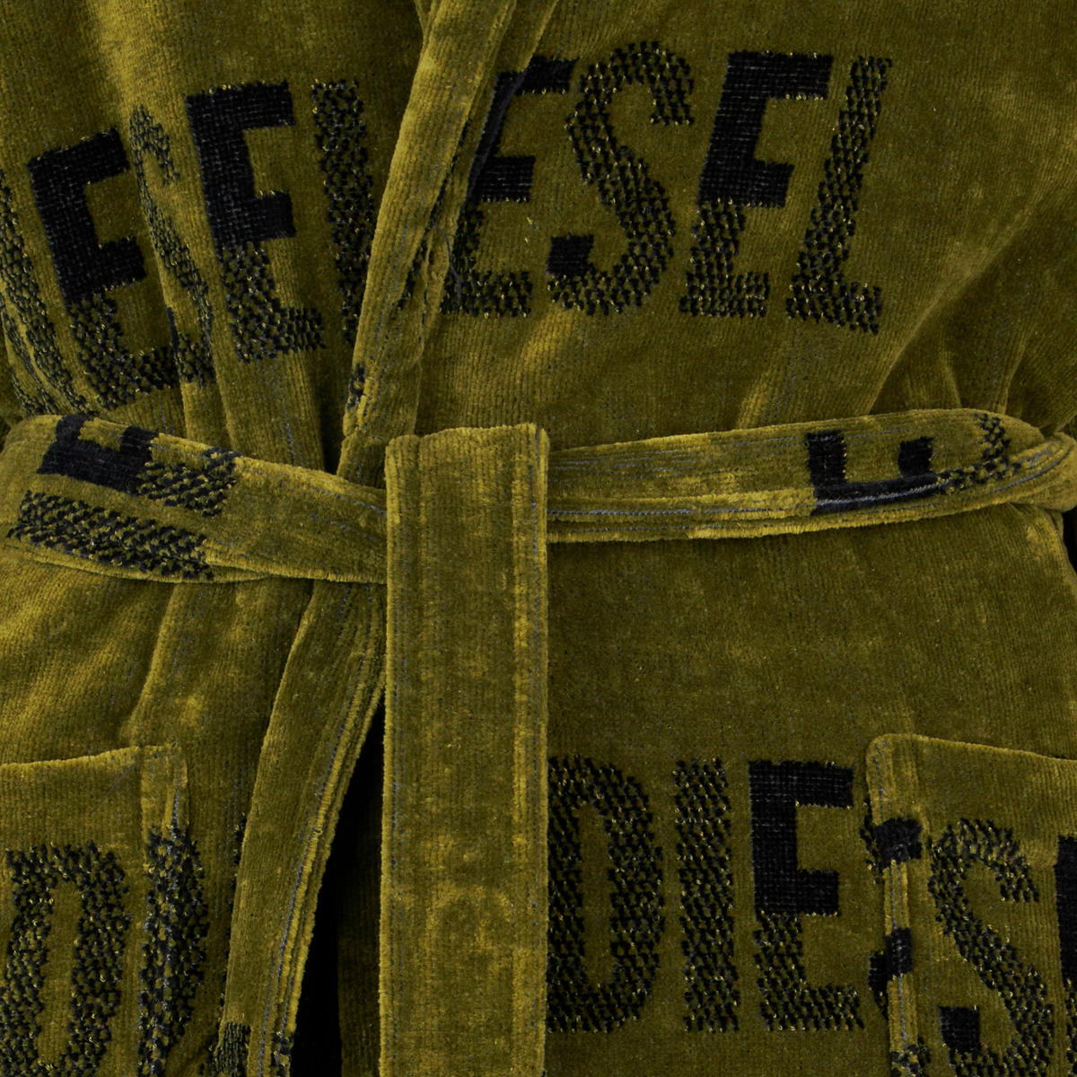 BADEMANTEL L/XL Unisex  - Grün, Basics, Textil (L/XLnull) - Diesel