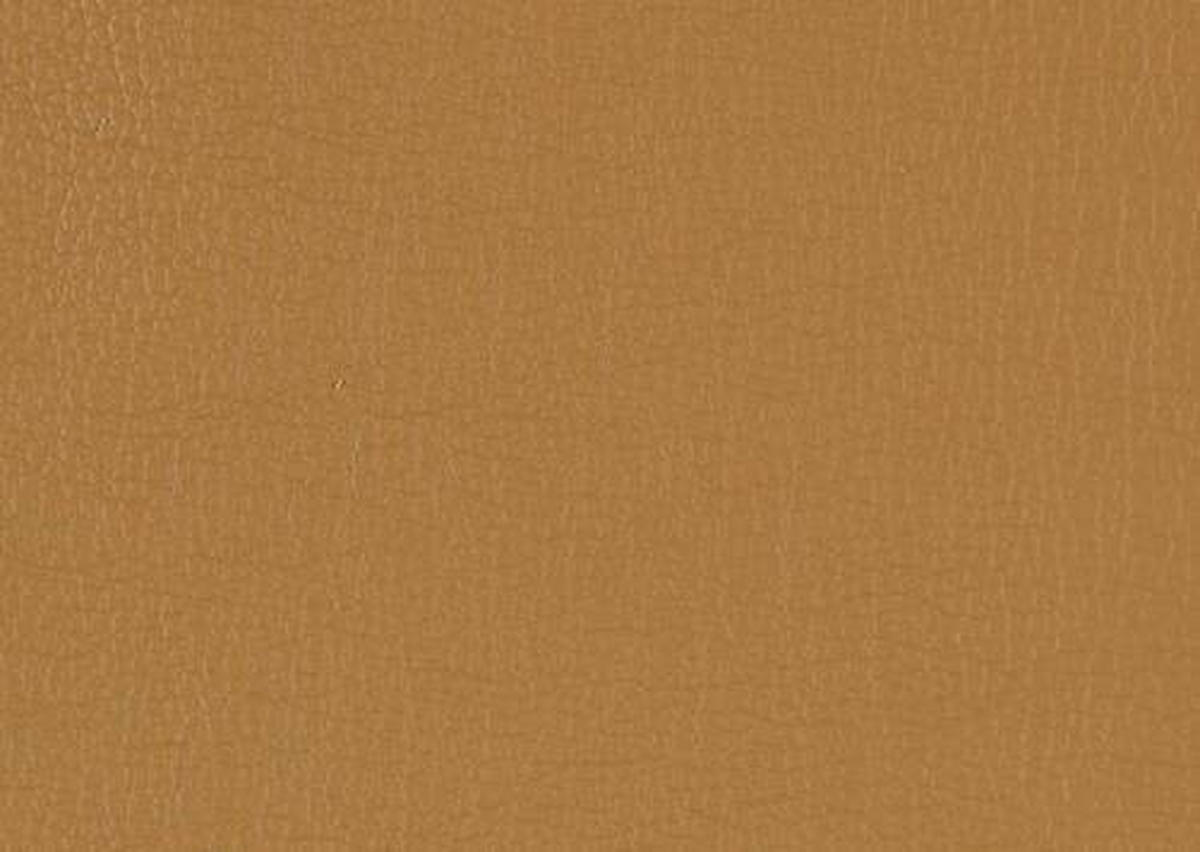 ECKSOFA in Echtleder Cognac  - Cognac/Schwarz, Design, Leder/Metall (285/239cm) - Cantus