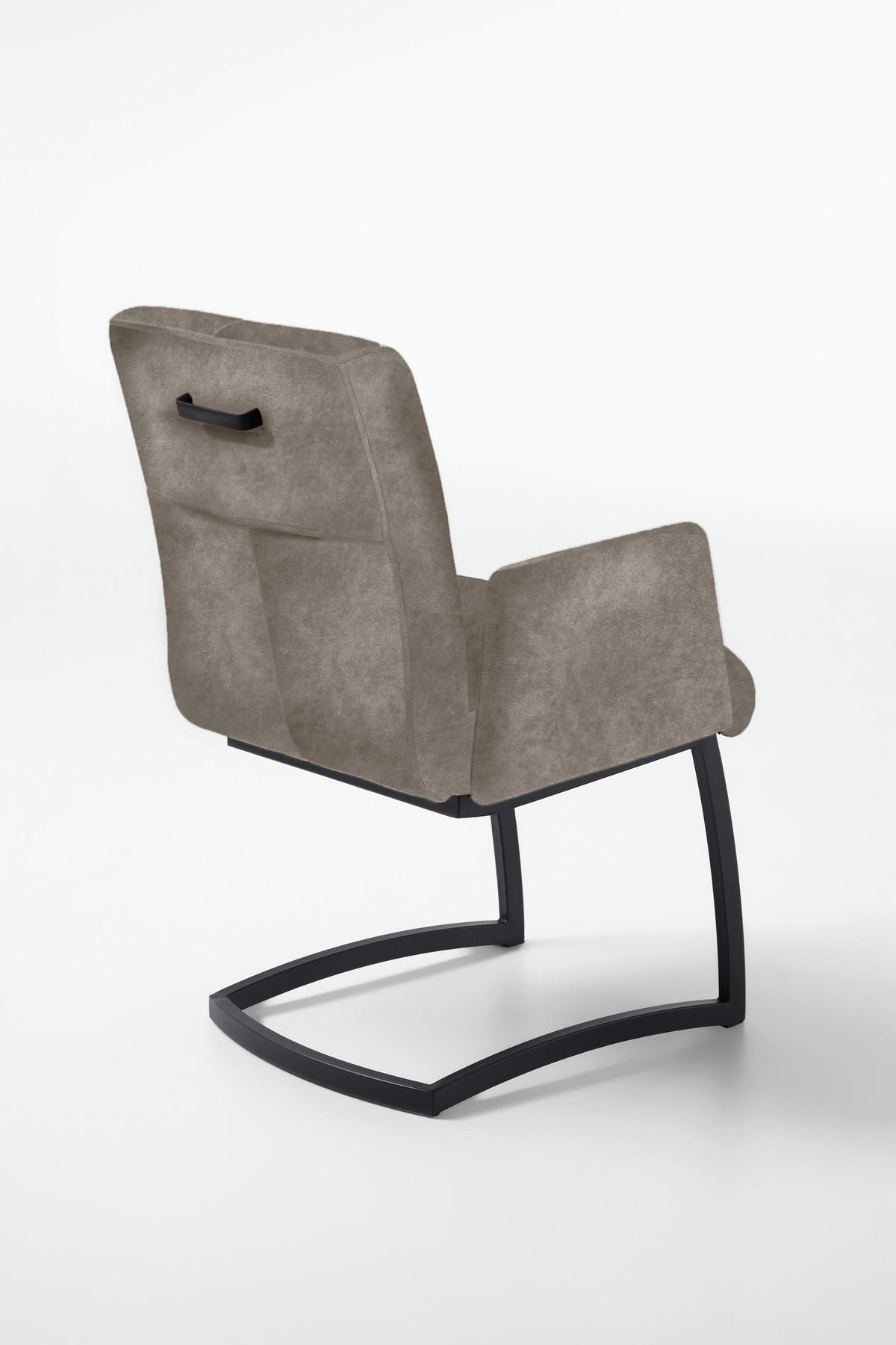 STOLICA SA RUKONASLONOM - siva/crna, Moderno, drvo/metal (59/88/68cm) - Livetastic