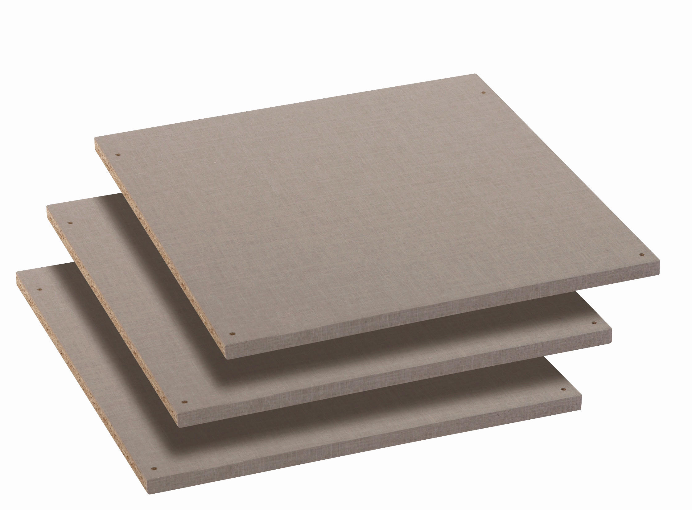EINLEGEBODEN 43/1.6/45 cm Grau  - Grau, Holzwerkstoff (43/1.6/45cm) - Rauch Möbel