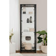 VITRINE  in Schwarz  - Schwarz, KONVENTIONELL, Glas/Holzwerkstoff (62/189/33cm) - Carryhome