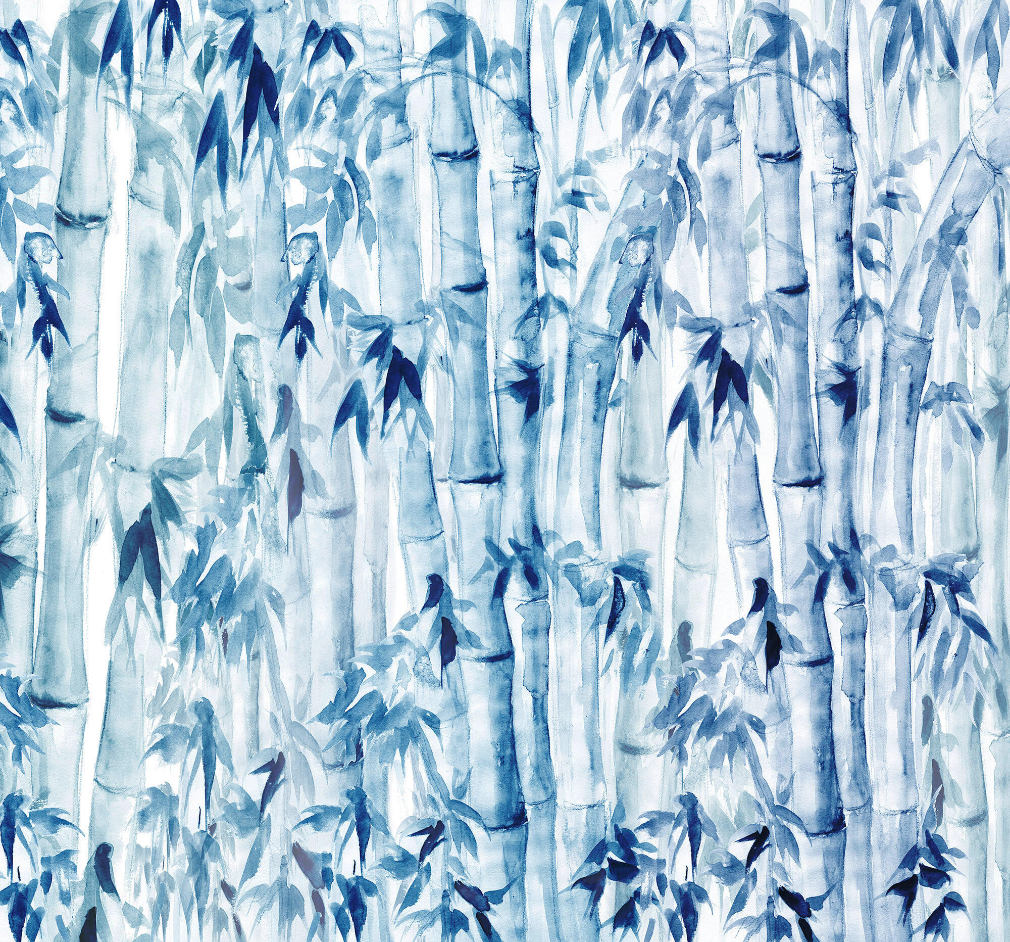 FOTOTAPETE - Blau/Weiß, Trend (300/280cm) - Xora