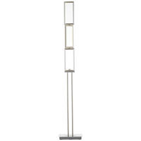 LED-STEHLEUCHTE - Alufarben, Design, Kunststoff/Metall (27/15/157cm) - Brilliant
