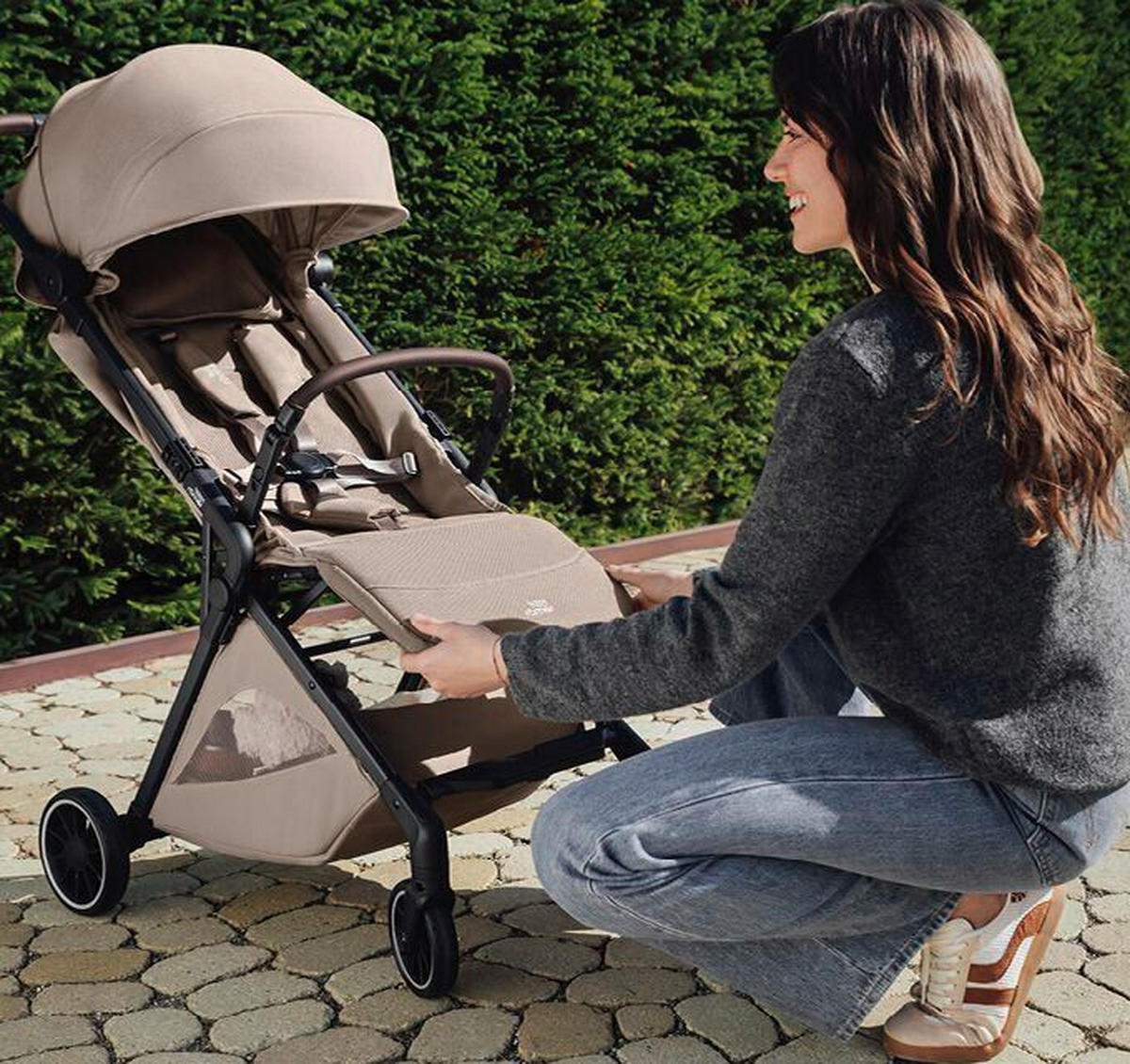 BUGGY TIRA  - Schwarz/Grau, Basics, Textil/Metall (53/114/100cm) - Britax Römer