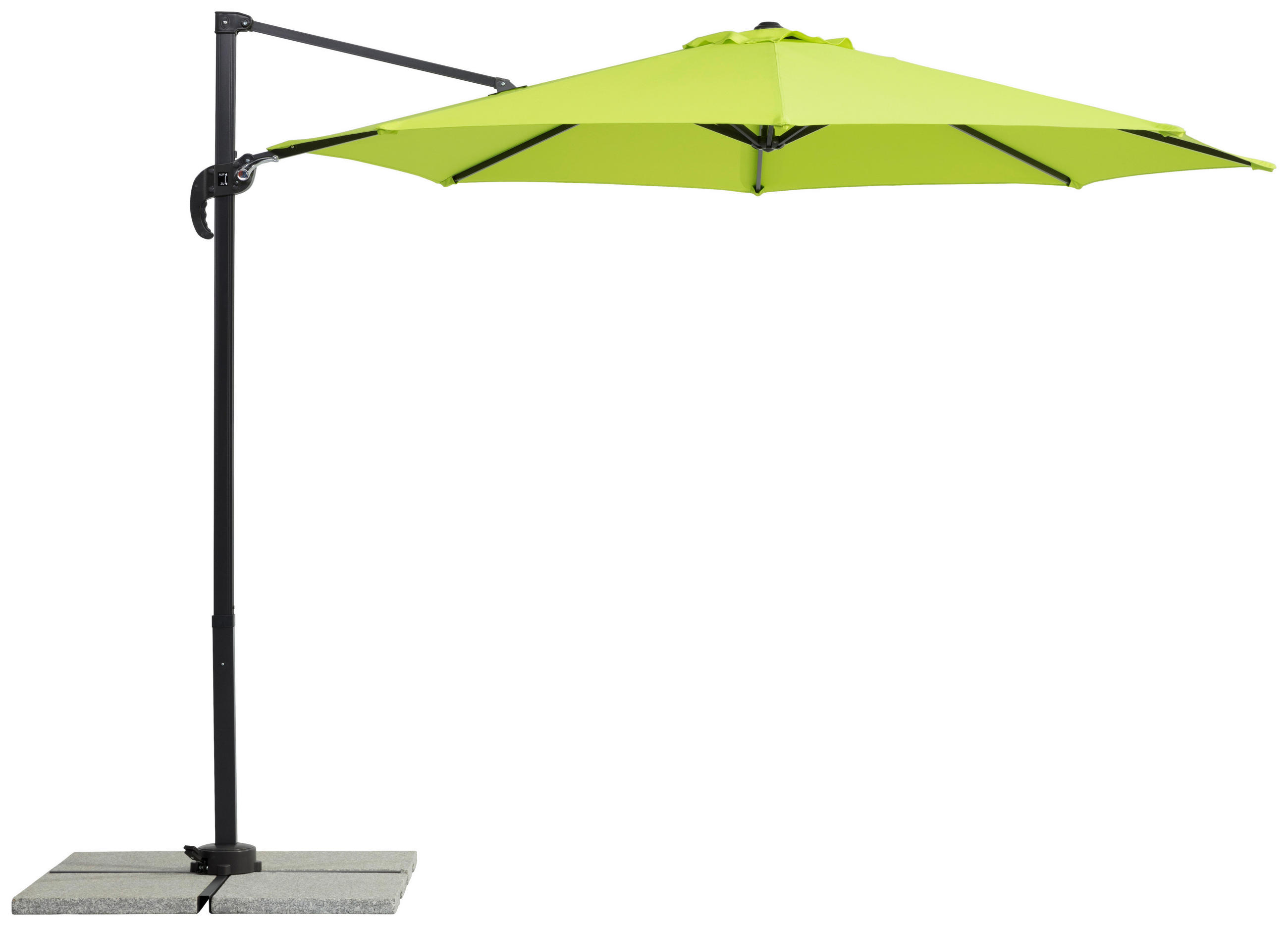 XXXL BOČNÍ SLUNEČNÍK 352/244/300 cm