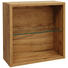 BADEZIMMERREGAL 45/45/18,8 cm - Eichefarben, Design, Glas/Holz (45/45/18,8cm) - Dieter Knoll BADEZIMMERREGAL 45/45/18,8 cm - Eichefarben, Design, Glas/Holz (45/45/18,8cm) - Dieter Knoll