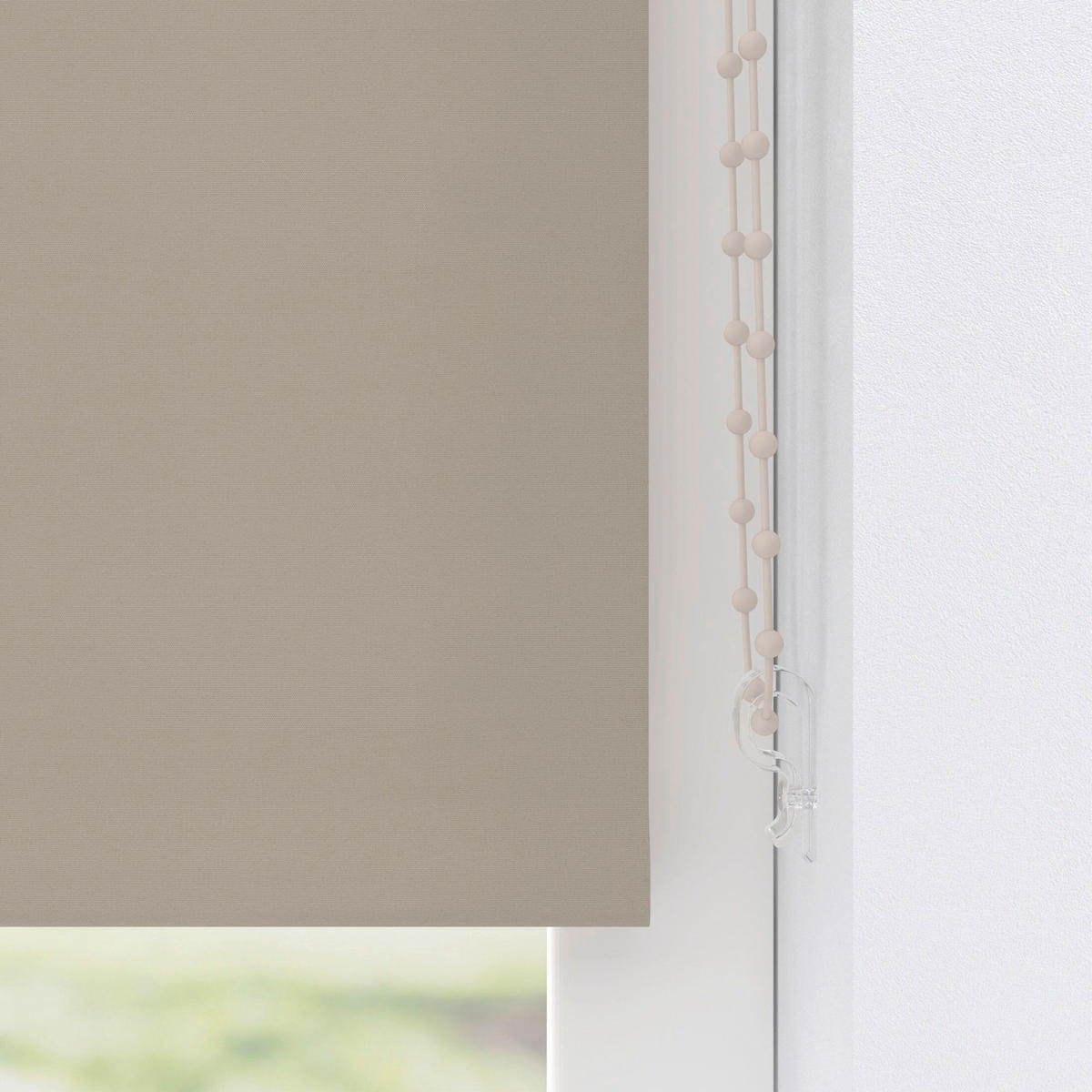 VERDUNKELUNGSROLLO  - Creme, Basics, Textil (40/190cm)