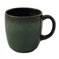 KAFFEETASSE Lave Vert 160 ml  - Dunkelgrün, Konventionell, Keramik (10,5/7,5/8cm) - like.Villeroy & Boch