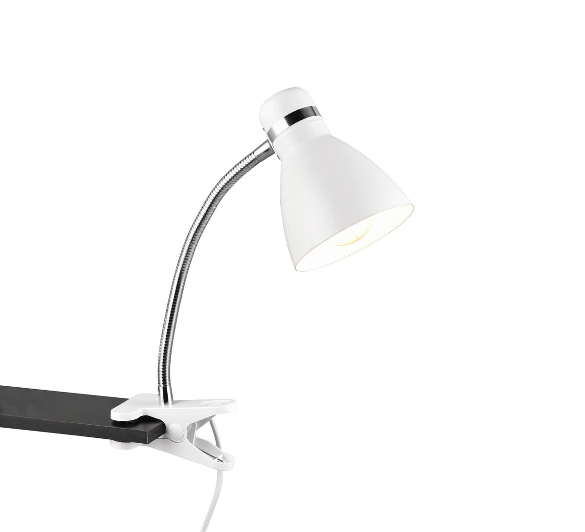 BORDSLAMPA Harvey   - vit, Klassisk, metall (36/11/25cm)