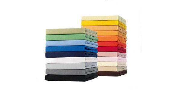 SPANNLEINTUCH 120/200 cm - Hellgelb, Basics, Textil (120/200cm) - Novel