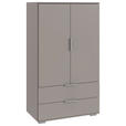 HIGHBOARD  in 81/140/40 cm  - Silberfarben/Alufarben, KONVENTIONELL, Holzwerkstoff/Kunststoff (81/140/40cm) - Carryhome