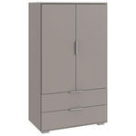 HIGHBOARD  in 81/140/40 cm  - Silberfarben/Alufarben, KONVENTIONELL, Holzwerkstoff/Kunststoff (81/140/40cm) - Carryhome