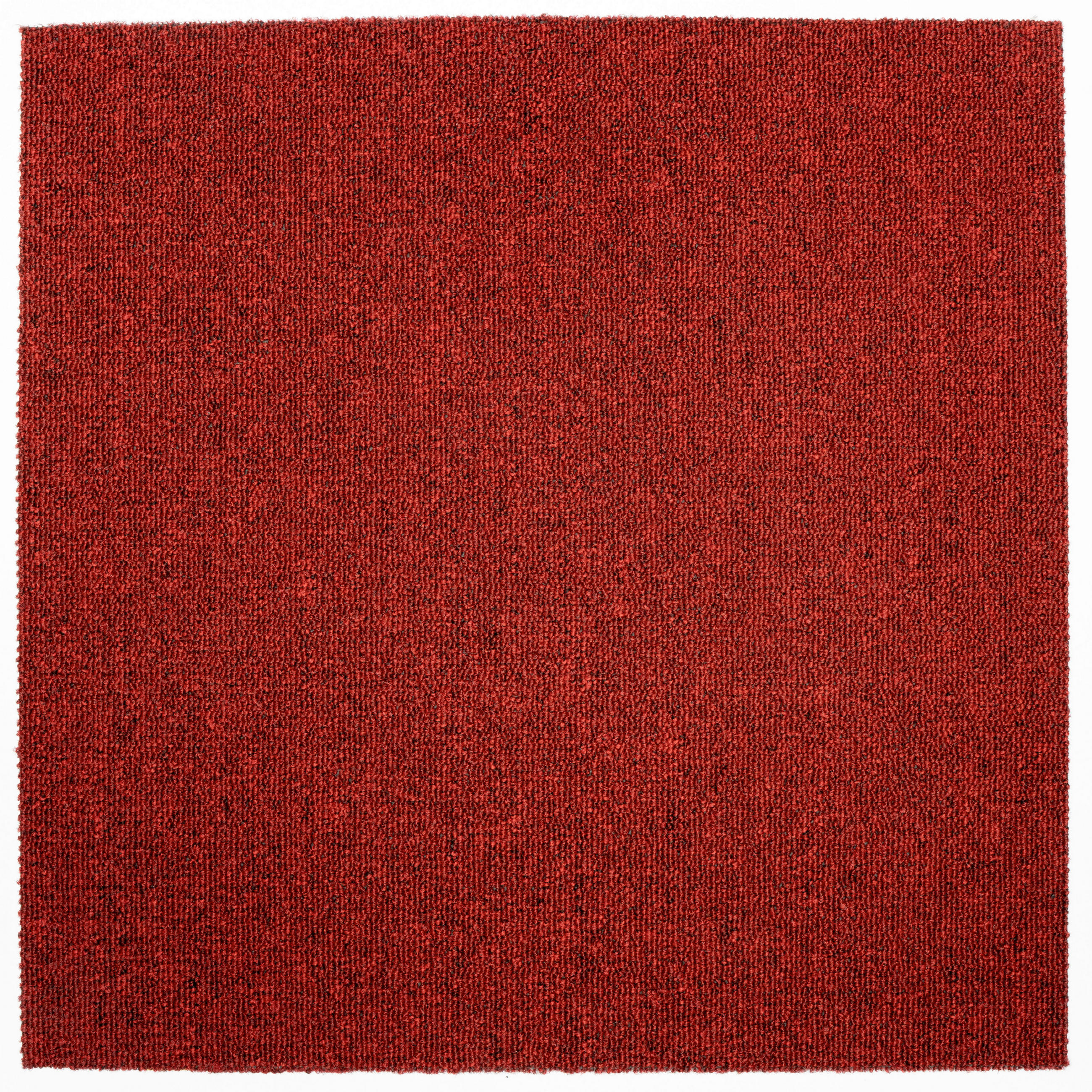 TEPPICHFLIESE Astra Stripe 320 50/50 cm  in Rot  - Rot, Basics, Textil (50/50cm)