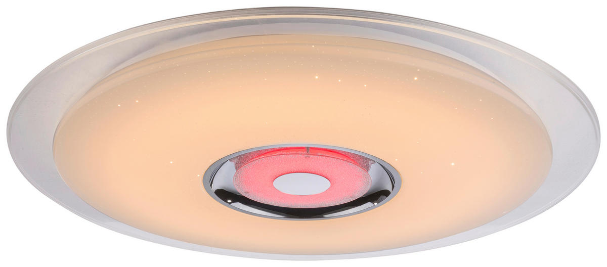 LED-DECKENLEUCHTE  Smart 60/6,1 cm   - Klar/Opal, Basics, Kunststoff/Metall (60/6,1cm) - Novel