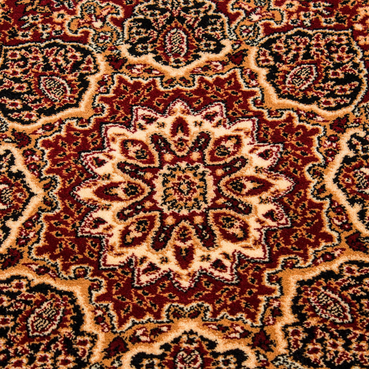 VÄVD MATTA 300/400 cm Marrakesh  - röd, Klassisk, textil (300/400cm) - Novel