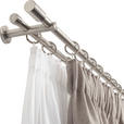 RUNDSTANGENGARNITUR 240 cm - Edelstahlfarben, Basics, Metall (240cm) - Homeware