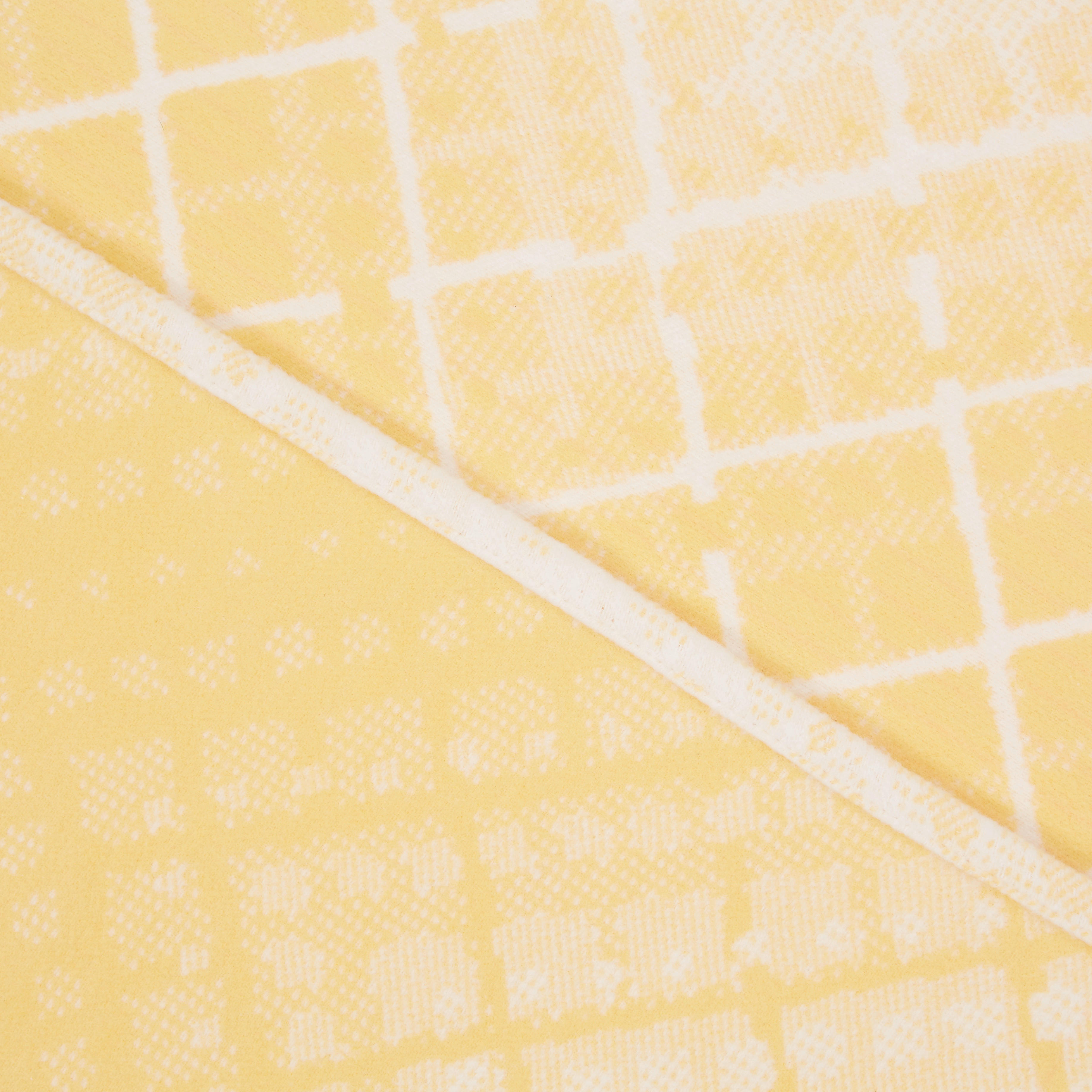 DEKA 140/200 cm  - bijela/žuta, Basics, tekstil (140/200cm) - Bio:Vio
