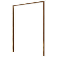 PASSEPARTOUTRAHMEN 160/4/10 cm  - Eichefarben, MODERN, Holz (160/4/10cm) - MID.YOU