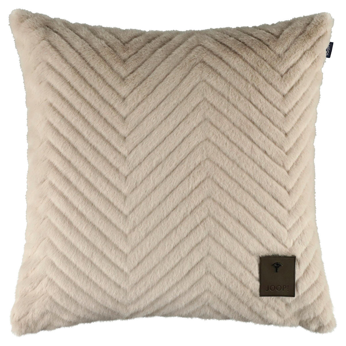 KISSENHÜLLE J-Elegant 60/60 cm  - Creme/Schwarz, Basics, Textil (60/60cm) - Joop!