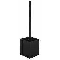 WC-BÜRSTENHALTER - Schwarz, Basics, Kunststoff (9,5/36/9,5cm) - Kleine Wolke