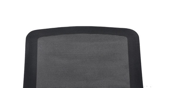 ARMLEHNSTUHL in Eisen Webstoff matt - Schwarz, MODERN, Kunststoff/Textil (64/97/55cm) - Novel