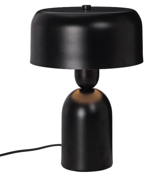 BORDSLAMPA 22/31,5 cm   - svart, Design, metall (22/31,5cm)