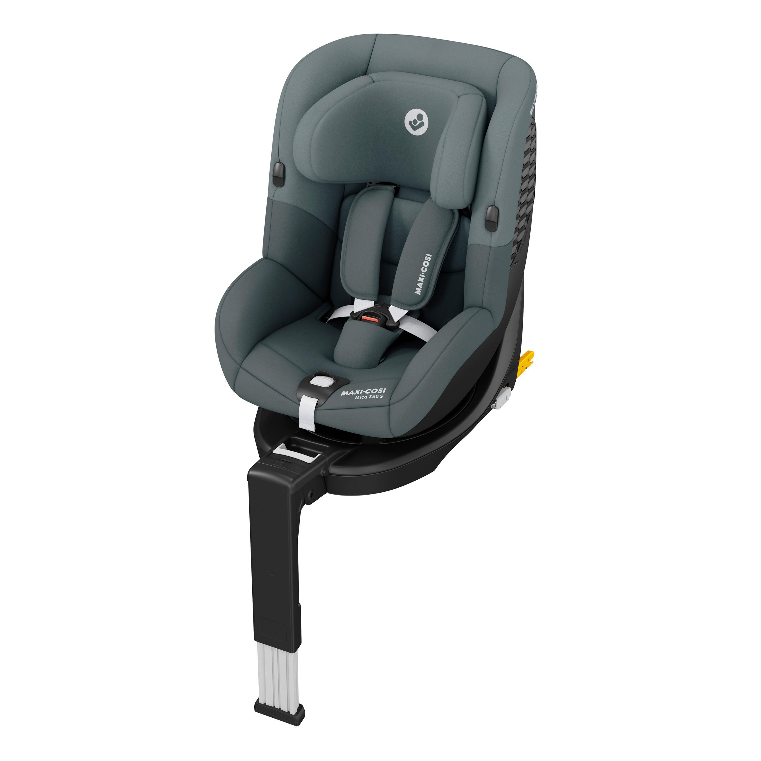 REBOARDER-KINDERSITZ Mica 360 S  - Graphitfarben, Basics, Kunststoff/Textil (42/52/72cm) - Maxi-Cosi