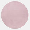 HOCHFLORTEPPICH 200/200 cm Pouffy Rosa  - Rosa, Basics, Textil (200/200cm)