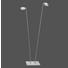 LED-STEHLEUCHTE - Nickelfarben, Design, Metall (70/42/142cm) LED-STEHLEUCHTE - Nickelfarben, Design, Metall (70/42/142cm)