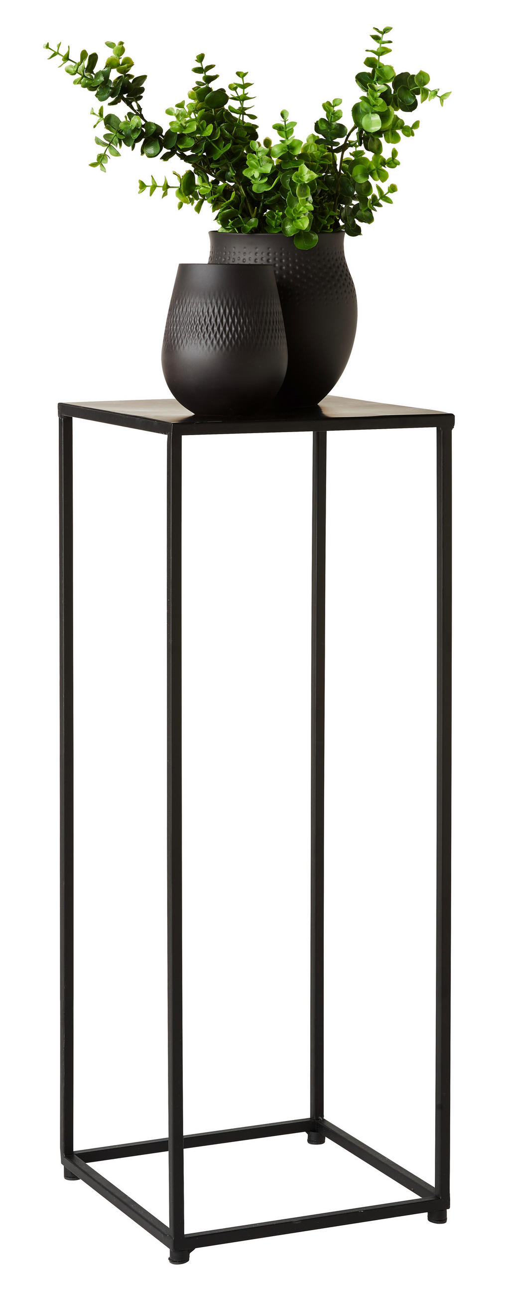 BLOMSTERSTÄLLNING i metall 30/30/80 cm    - svart, Lifestyle, metall (30/30/80cm) - Landscape