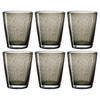 GLÄSERSET Burano 6-teilig  - Grau, Trend, Glas (9,00/10,00/9,00cm) - Leonardo