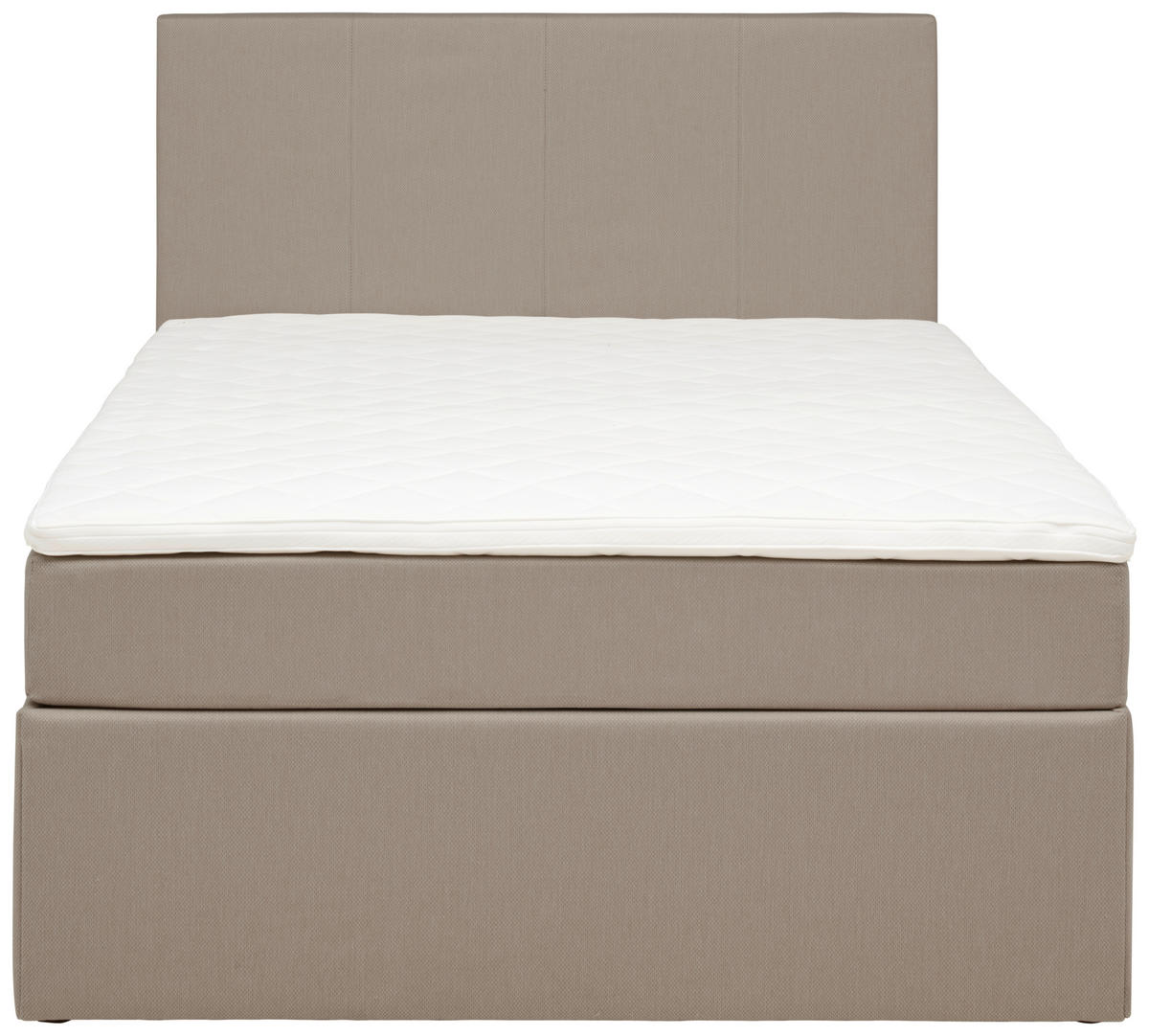 BOX-ÁGY 140/200 cm  homok  - fekete/homok, Konventionell, műanyag/textil (140/200cm) - P & B