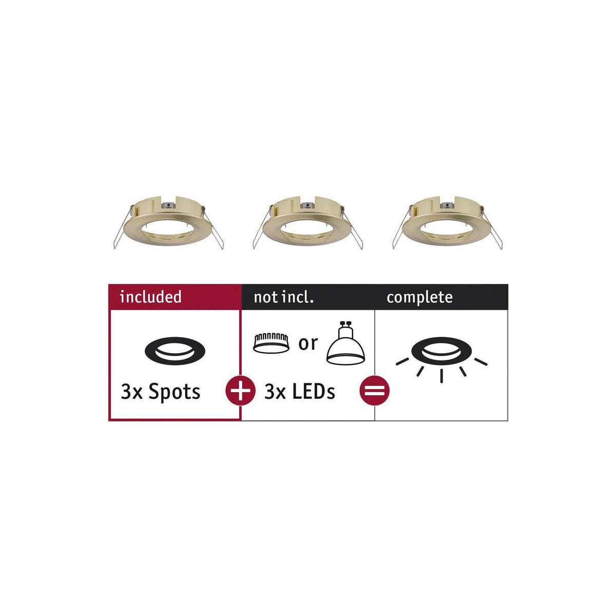 STRAHLER 8,4 cm  - Basics (8,4cm) - Paulmann