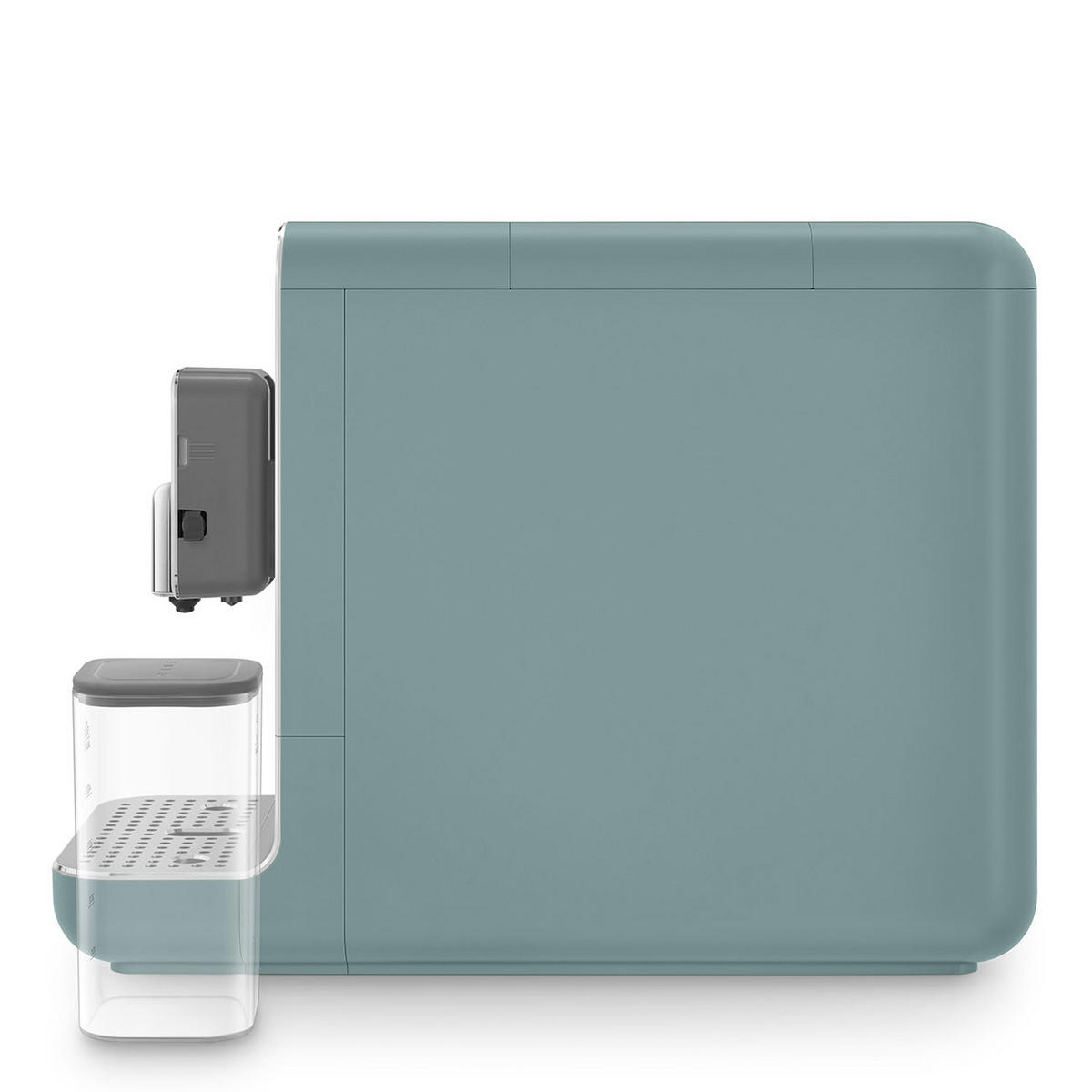 KAFFEEVOLLAUTOMAT  - Smaragdgrün, Basics, Kunststoff/Metall (18/33,6/43,3cm) - SMEG