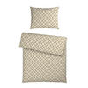 BETTWÄSCHESET Flanell 160/210 cm  65 cm/100 cm  - Creme/Braun, Konventionell, Textil (160/210cm) - Esposa