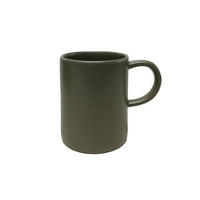 KAFFEEBECHER Kyoto  370 ml   - Grün, Trend, Keramik (8/10,5cm) - Novel
