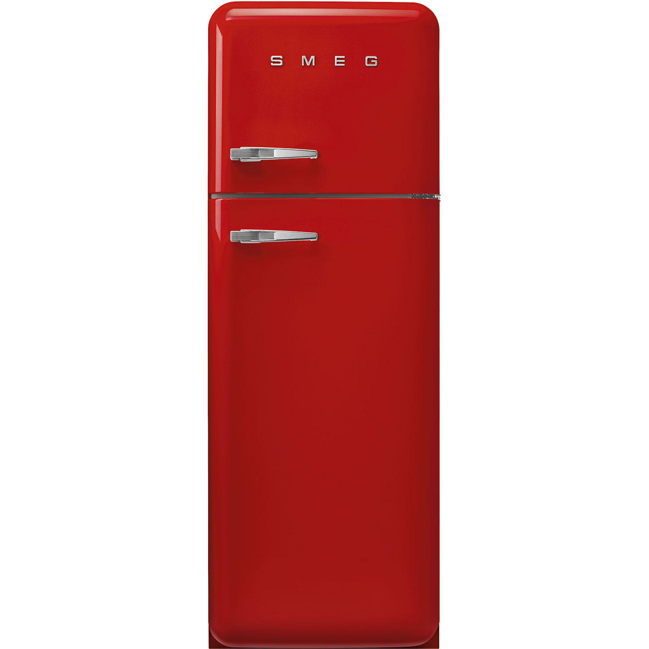 KÜHL-GEFRIER-KOMBINATION FAB30RRD5  - Rot, Basics, Metall (60/178/72,8cm) - SMEG