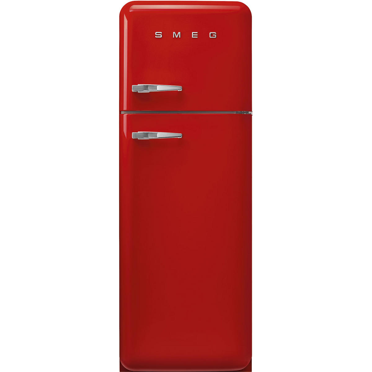KÜHL-GEFRIER-KOMBINATION FAB30RRD5  - Rot, Basics, Metall (60/178/72,8cm) - SMEG