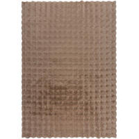WEBTEPPICH 80/150 cm WAFFLE FAUX FUR Naturfarben  - Naturfarben, KONVENTIONELL, Textil (80/150cm)