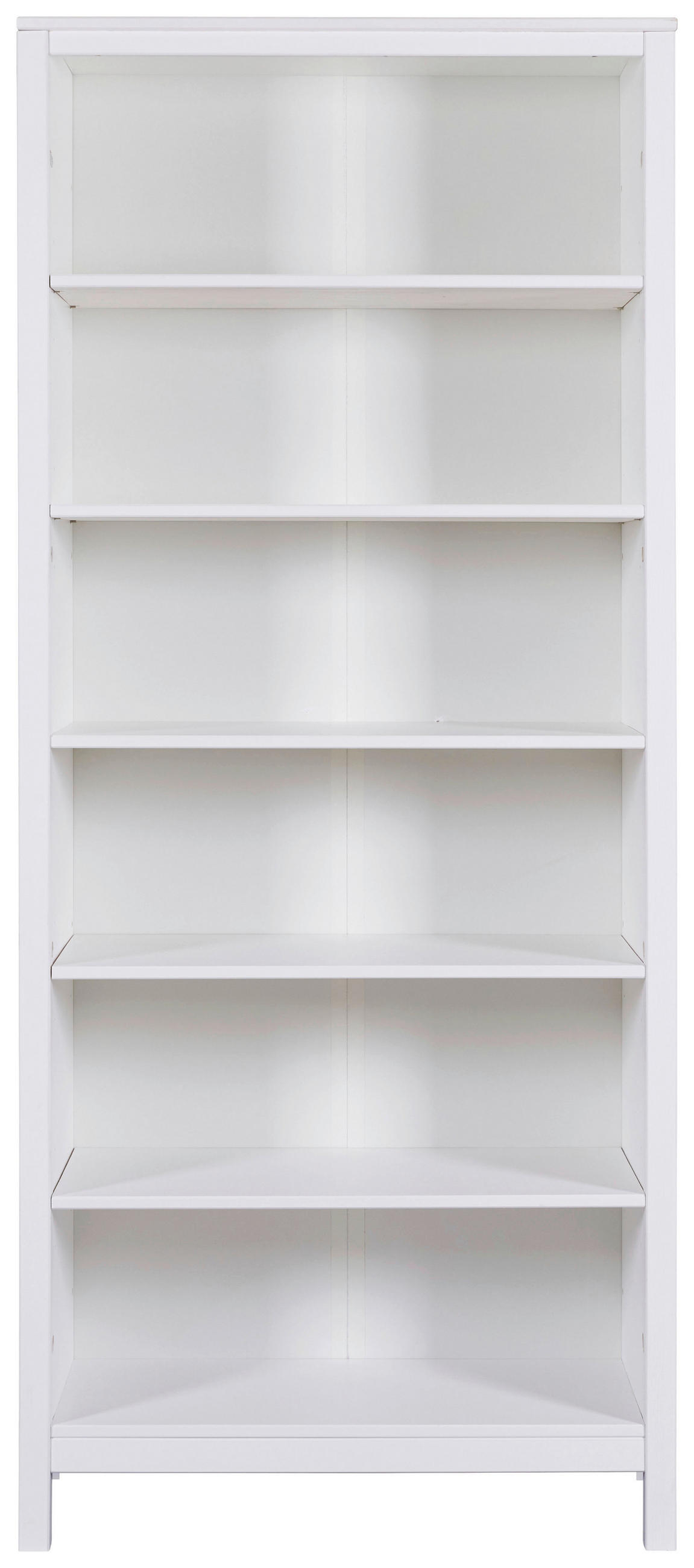 REGAL bijela  drvo  - bijela, Design, drvo (82/197/39,5cm) - Livetastic