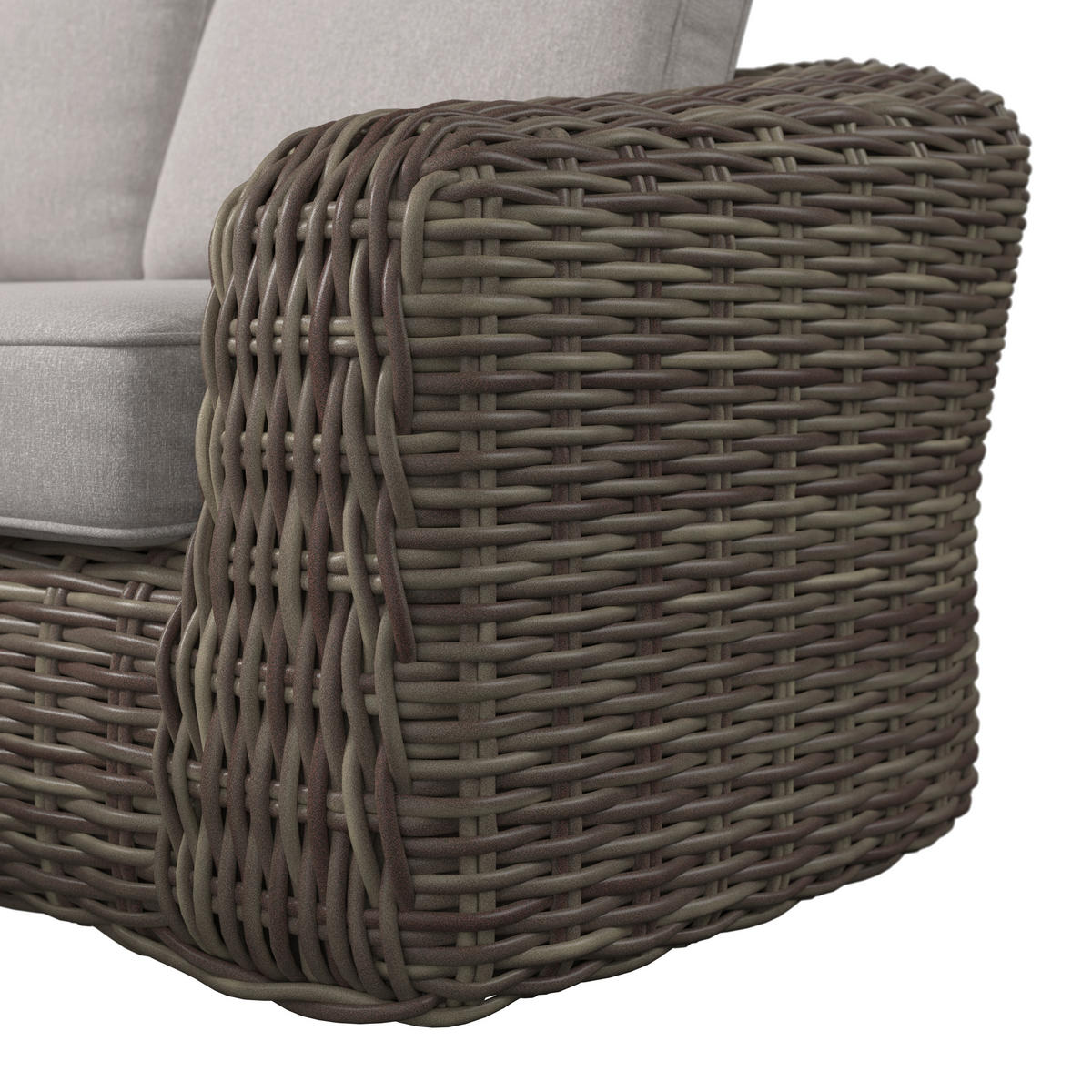 LOUNGEGARNITUR   266/73/266 cm Akazie Aluminium  - Naturfarben, Natur, Holz/Kunststoff (266/73/266cm) - Ambia Garden