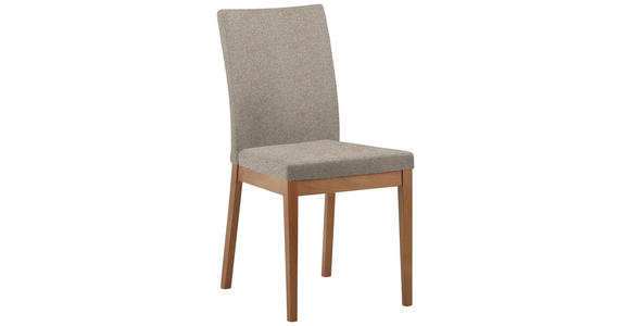 ECKBANKGRUPPE in Textil, Holzwerkstoff Eichefarben, Hellbraun - Hellbraun/Eichefarben, KONVENTIONELL, Holzwerkstoff/Textil - Cantus