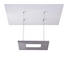 DECKENLEUCHTE - Alufarben, LIFESTYLE, Glas/Metall (60/60/40cm)