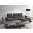 WOHNLANDSCHAFT in Textil Dunkelbraun - Chromfarben/Dunkelbraun, Design, Textil (291/164cm) - Chilliano WOHNLANDSCHAFT in Textil Dunkelbraun - Chromfarben/Dunkelbraun, Design, Textil (291/164cm) - Chilliano