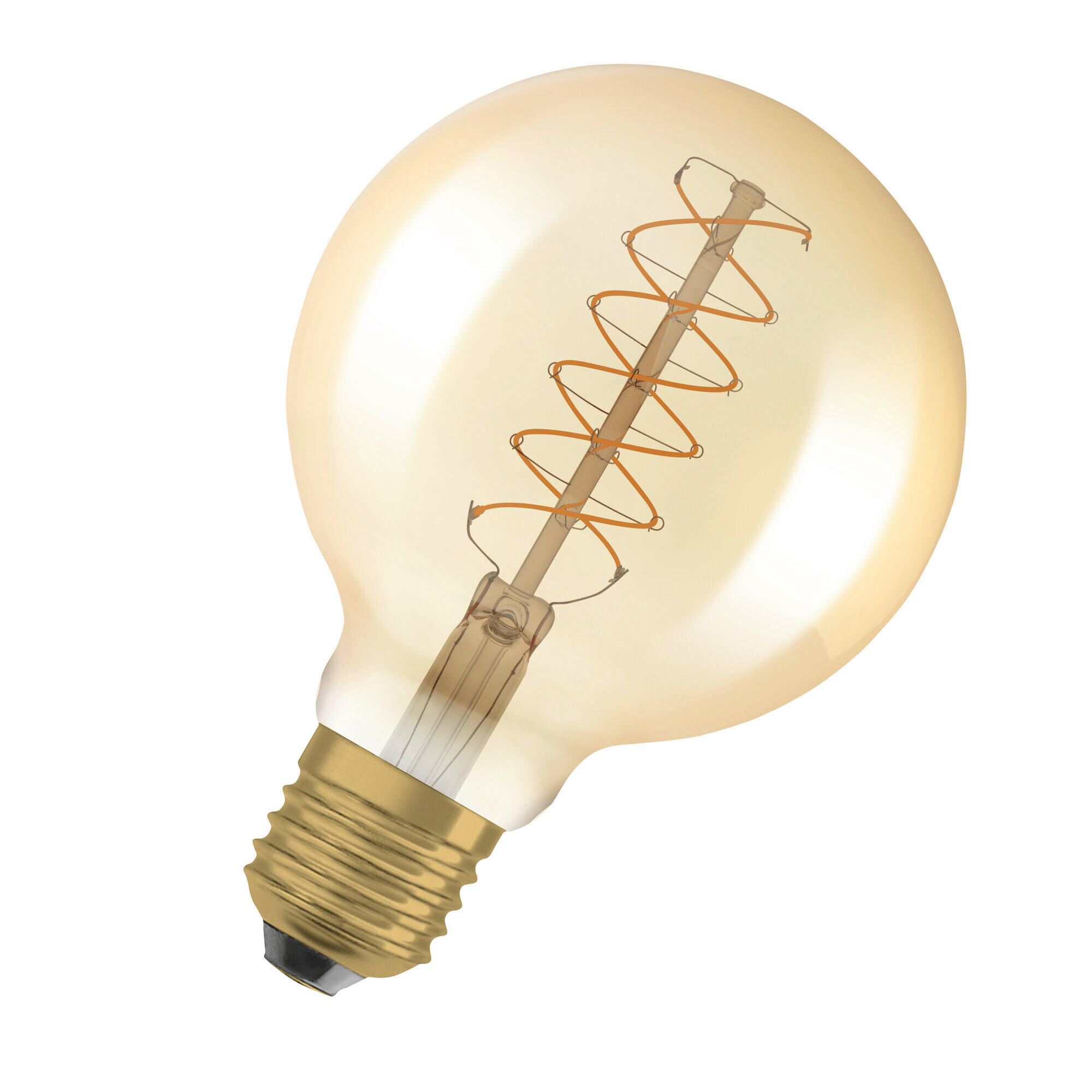 LED-LEUCHTMITTEL   E27 7 W 600 lm  - Goldfarben, Basics, Glas (9,5/13,8cm) - Ledvance