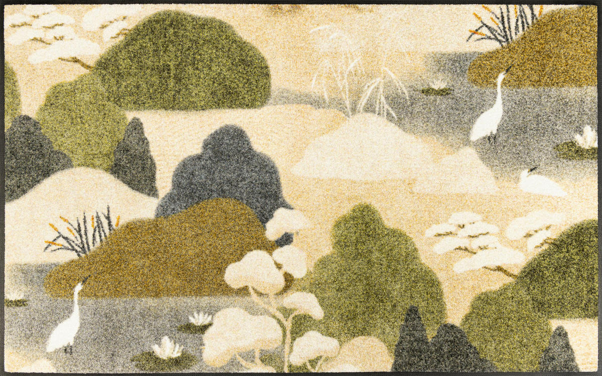 FUßMATTE  75/120 cm  Multicolor  - Multicolor, Basics, Kunststoff/Textil (75/120cm) - wash+dry