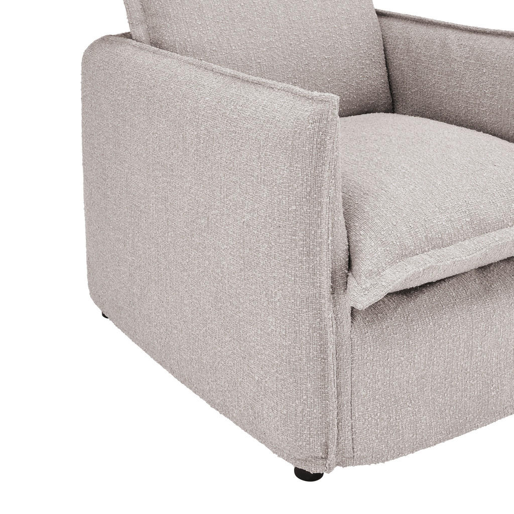 Thumbnail - Livetastic Hussen-Sessel, Beige, Textil, 120x82x98 cm, Made in EU, Wohnzimmer, Sessel, Polstersessel