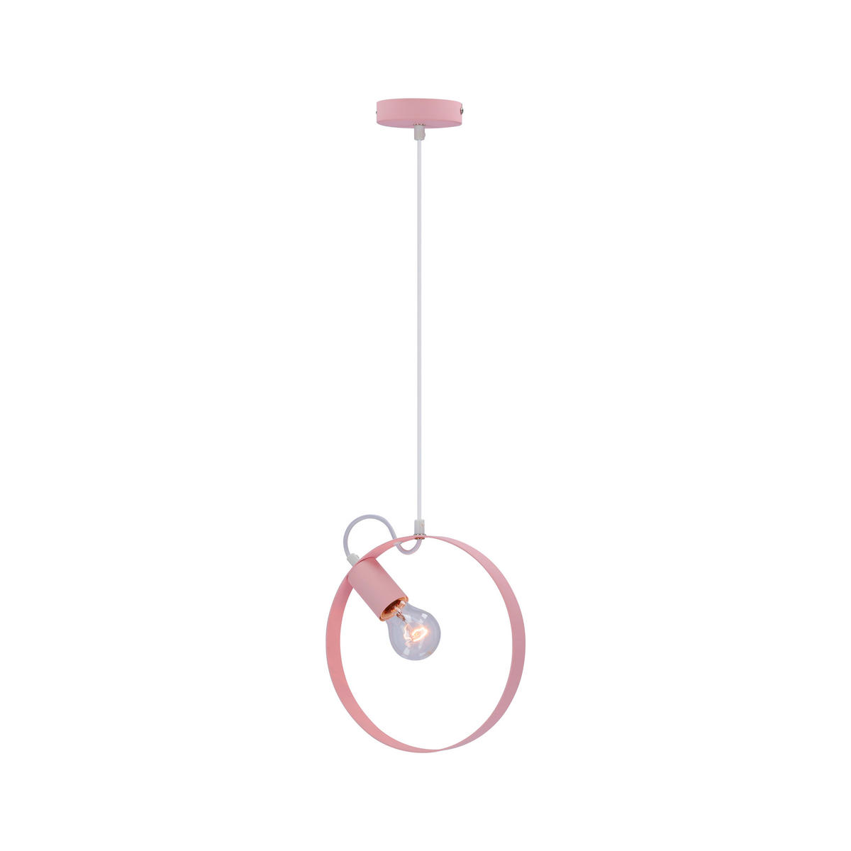 PENDELLAMPA Nexo 3/25/100 cm  - pink, Trend, metall (3/25/100cm)
