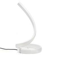 STOLNÍ LED LAMPA, 16/16/32 cm - bílá, Design, kov (16/16/32cm)