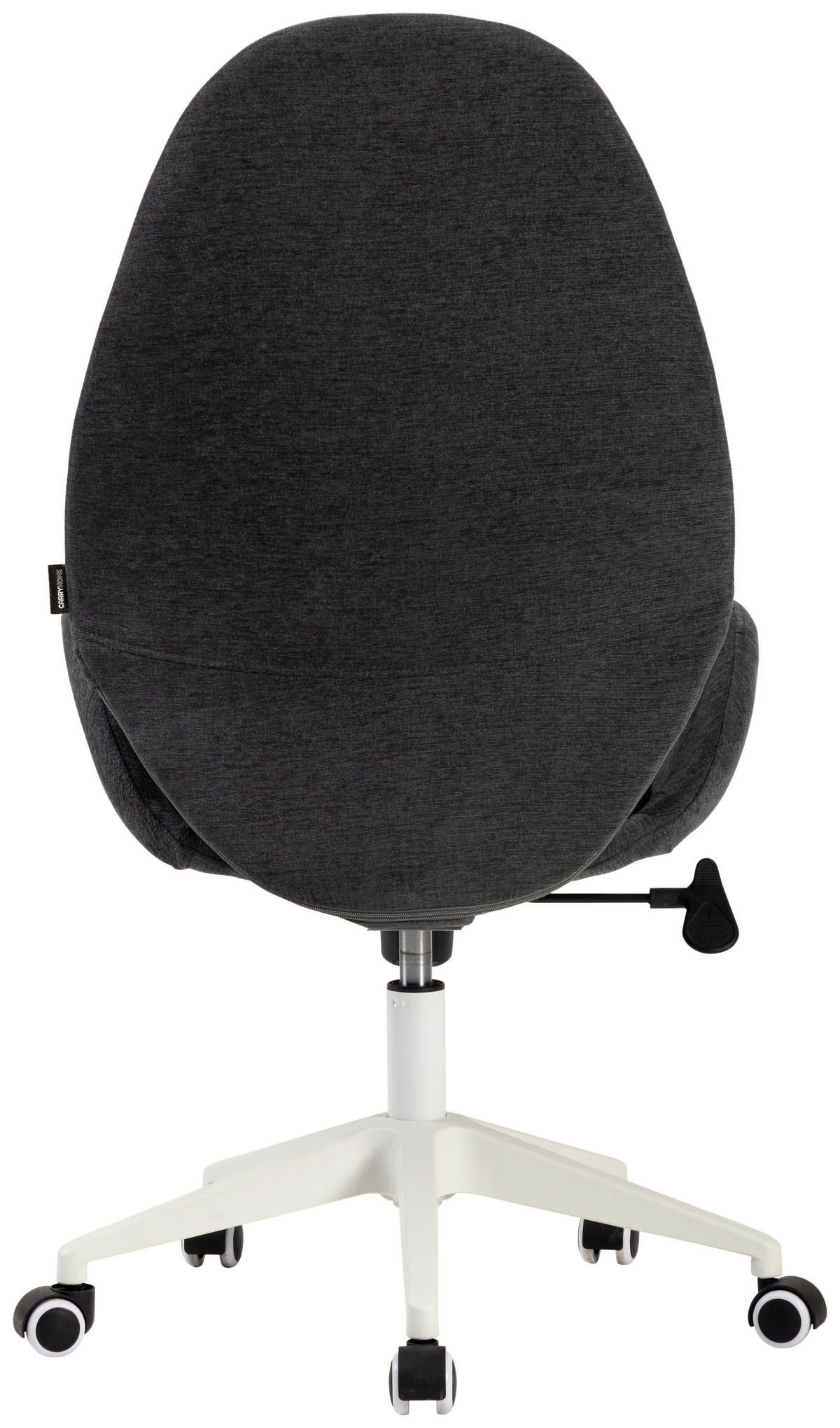 DREHSTUHL  in Webstoff Anthrazit  - Anthrazit/Weiß, MODERN, Kunststoff/Textil (56/105-115/57cm) - Carryhome